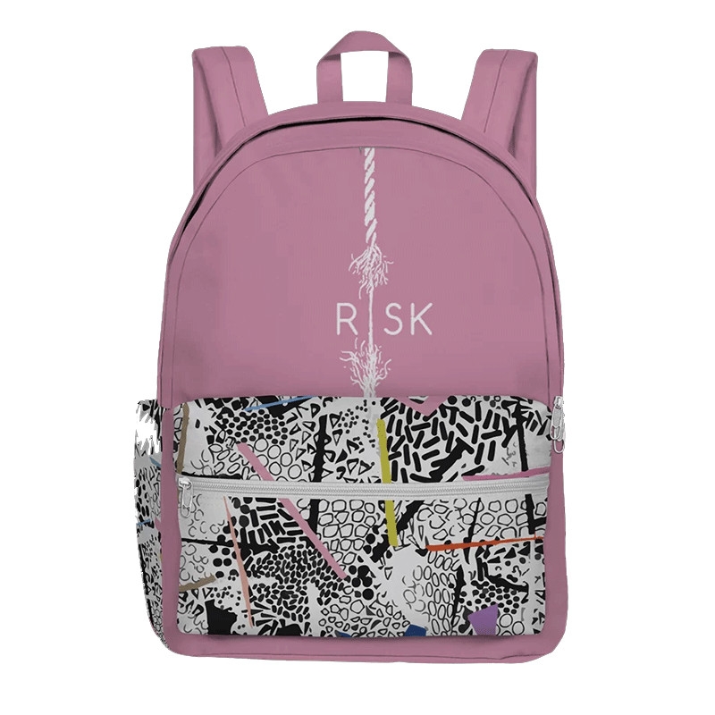 Sac à Dos Duo Casual M Risk Rose en Tunisie