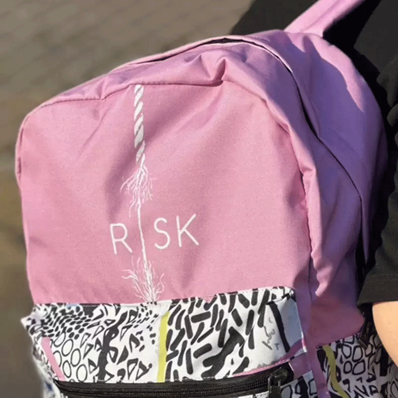 Sac à Dos Duo Casual M Risk Rose en Tunisie