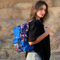 Sac à Dos Duo Casual M Possible Bleu
