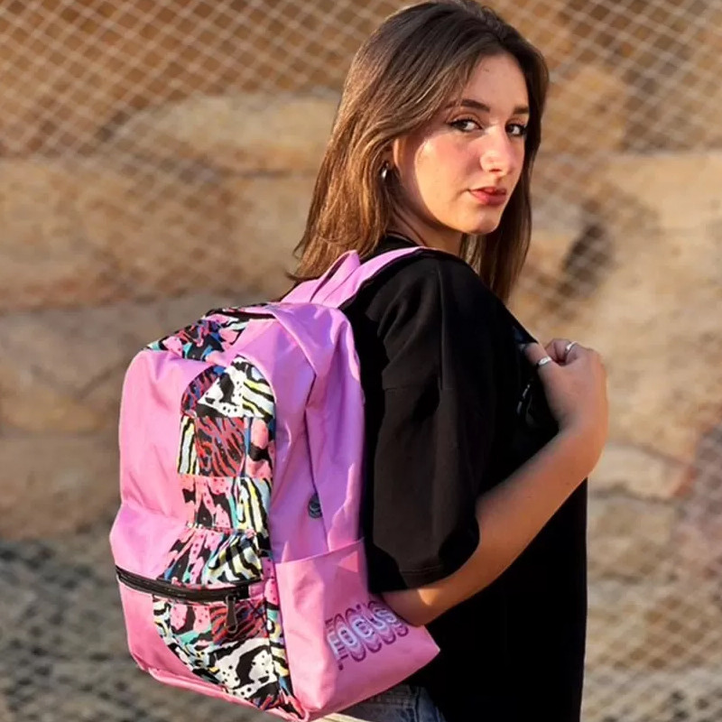 Sac à Dos Duo Casual M Focus Rose En Tunisie
