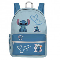 Sac à Dos Duo Casual M Stitch Bleu en Tunisie