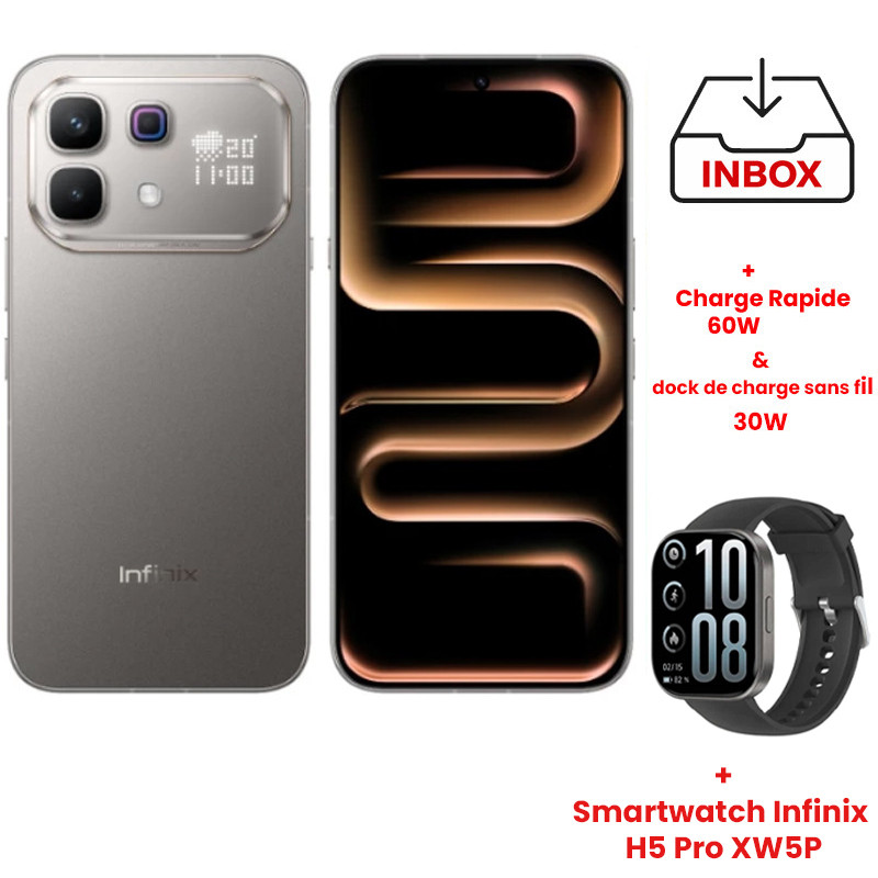 Infinix Note 60 Pro 5G 12Go 256Go bleu en Tunisie