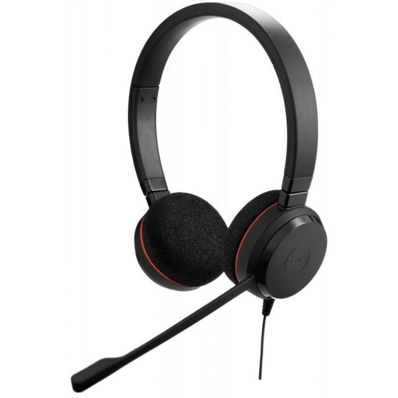 Micro Casque Filaire Jabra Evolve 20 MS Stereo Noir en Tunisie
