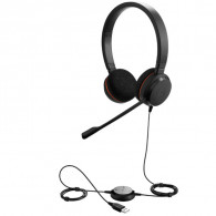 Micro Casque Filaire Jabra Evolve 20 MS Stereo Noir en Tunisie