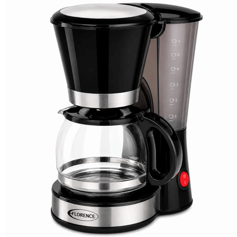 Cafetière Électrique Florence HK-488 650W 0.6 Litres Noir en Tunisie
