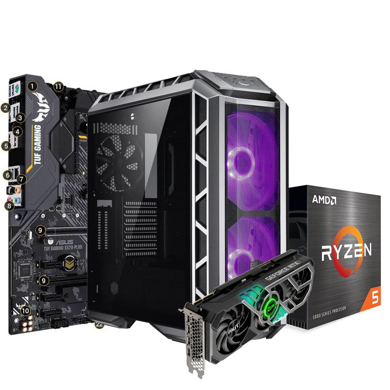 Pc de Bureau Gamer Cooler Master R5 5600X En Tunisie
