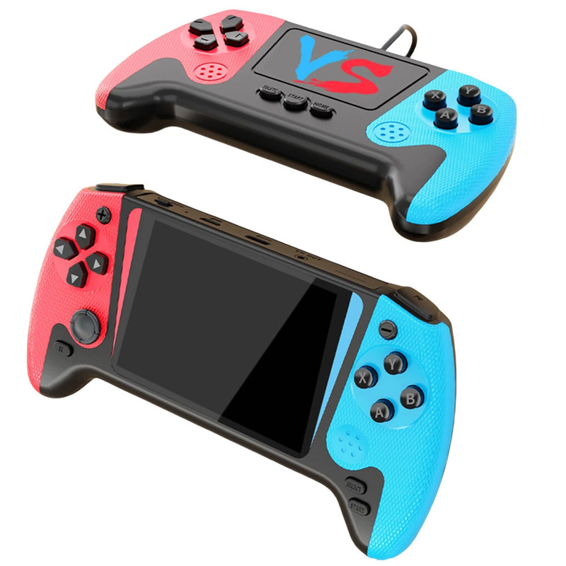 Console De Jeu Portable Rétro Q21 Rouge & Bleu En Tunisie