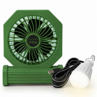 Ventilateur De Bureau Cool+ Lighting Avec Lampe LED USB Vert en Tunisie