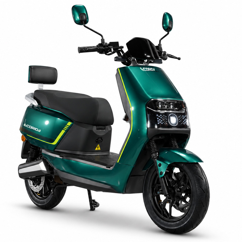 Scooter Électrique Ecoride Dream 3000 Watts Vert en Tunisie en Tunisie