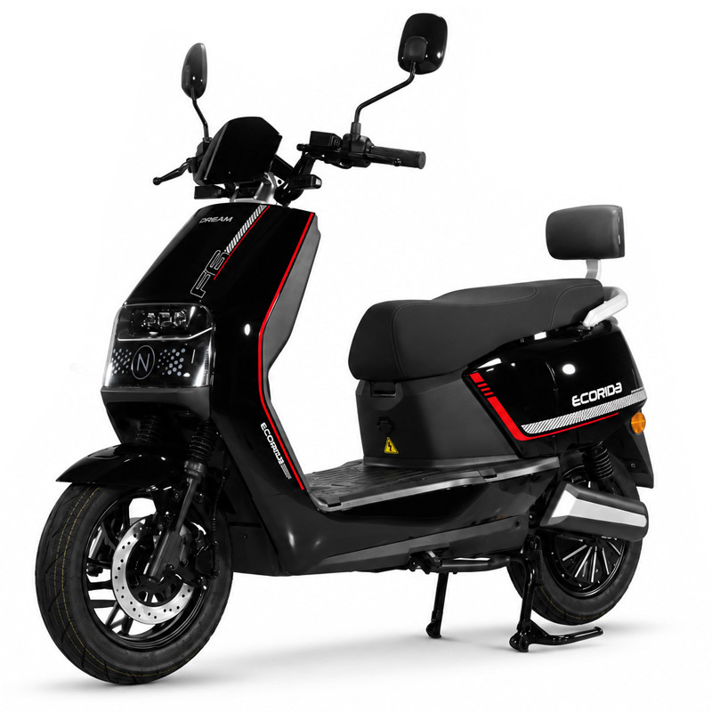 Scooter Électrique Ecoride Dream 3000 Watts Noir en Tunisie