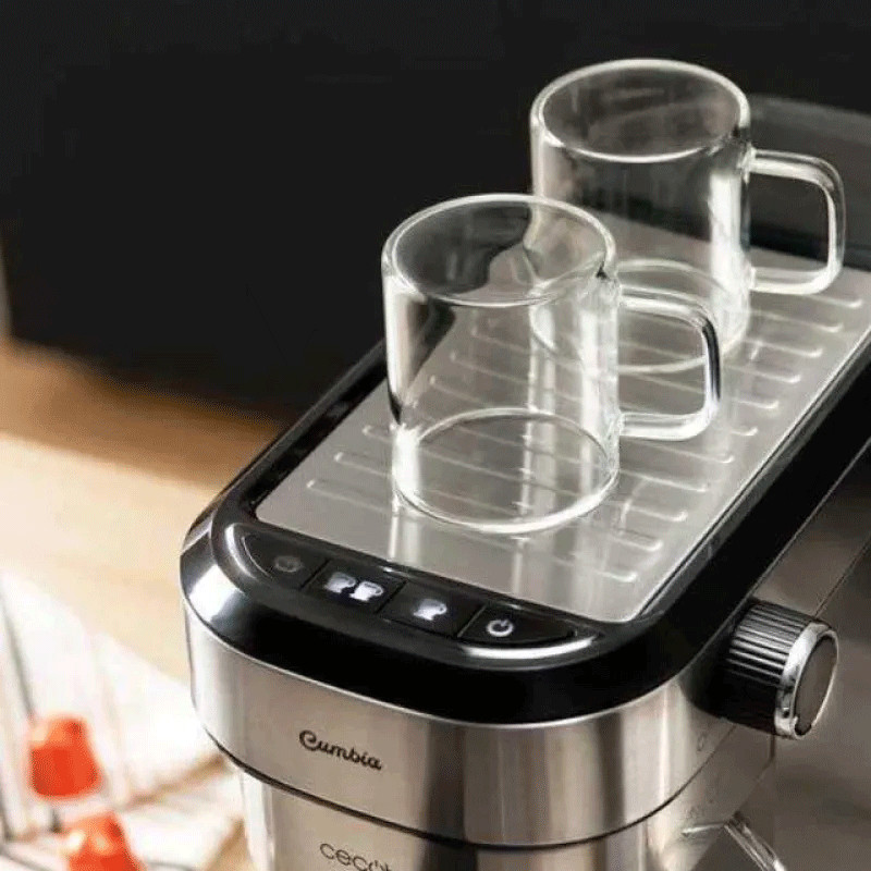 Machine à Café Expresso Cecotec Cafelizzia Steel 1.2L 1350 W Silver en Tunisie