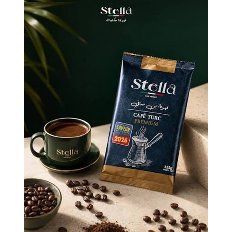 Café Turc Importé Stella Premium 125g  en Tunisie