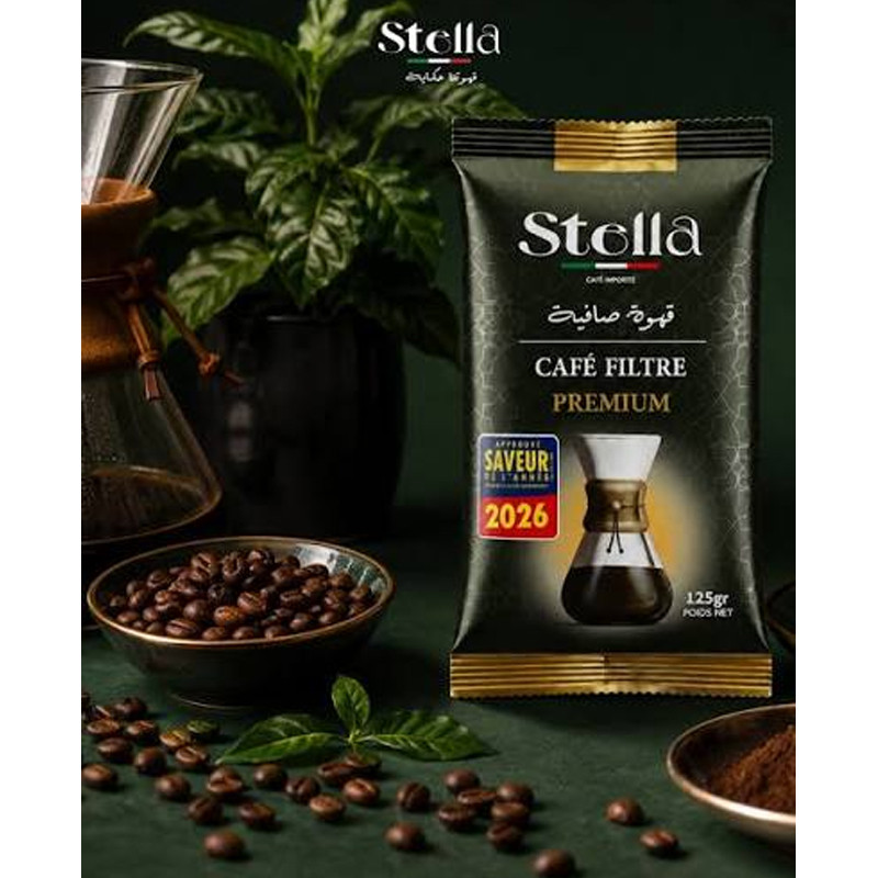 Café Filtre Importé Stella Premium 125g en Tunisie