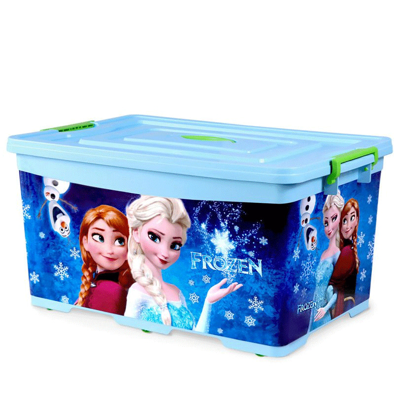 Boite De Rangement Jouet Sotufab Frozen Bleu en Tunisie