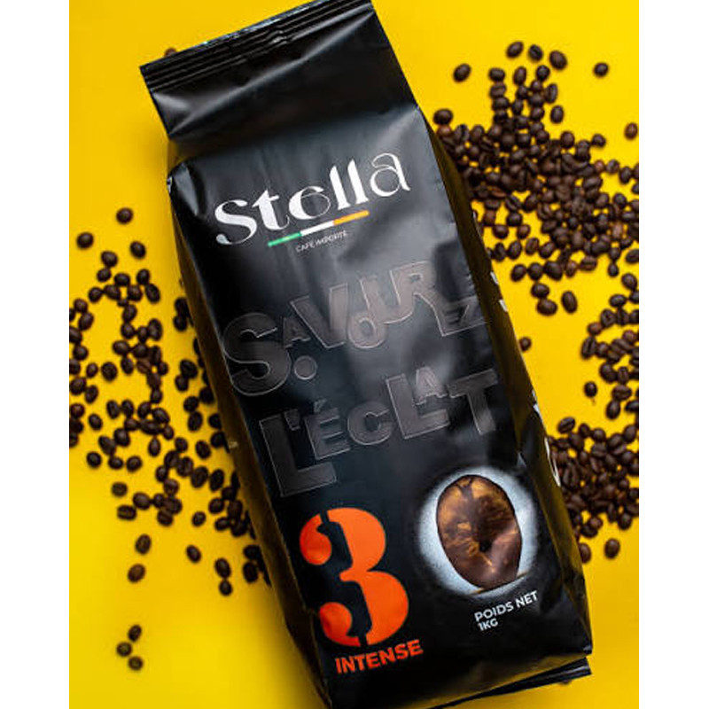 Café Express Intense Grain Importé Stella 1Kg en Tunisie