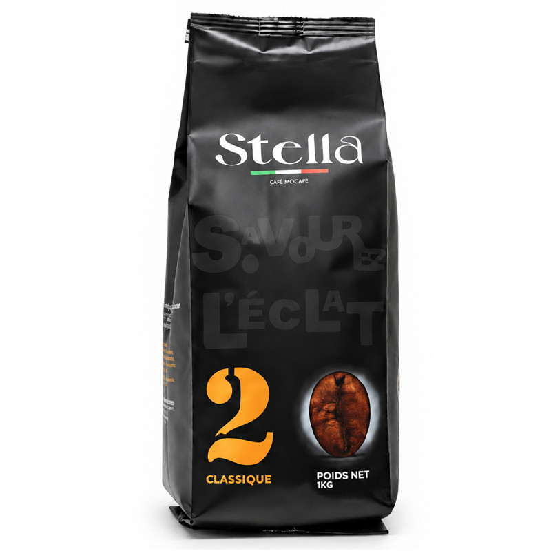 Café Express Classique Grain Importé Stella 1Kg en Tunisie