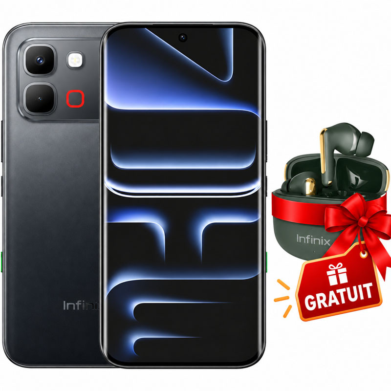 Infinix Note Edge 8Go 256Go Noir en Tunisie