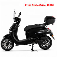 Scooter À Essence Tuniznen Catalaya 125cc Noir en Tunisie