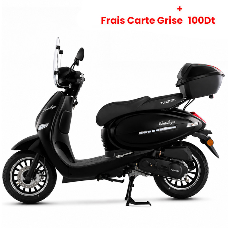 Scooter À Essence Tuniznen Catalaya 125cc Noir en Tunisie