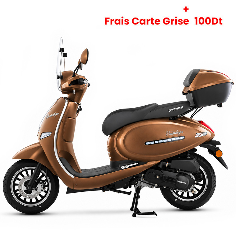 Scooter À Essence Tuniznen Catalaya 125cc Bronze en Tunisie