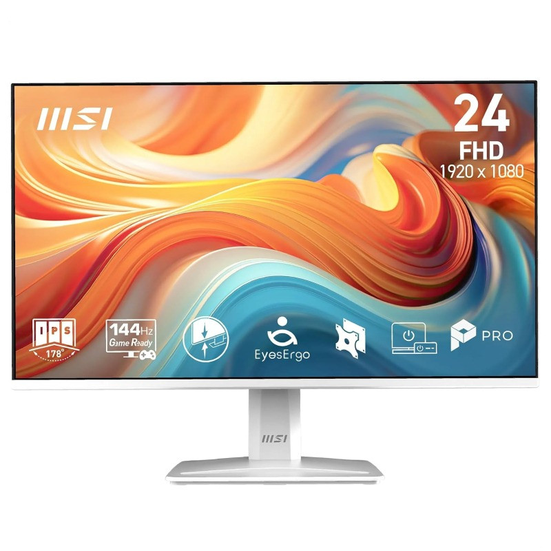 Ecran Gamer MSI Pro MP243WA-E14 23.8" FHD 144 Hz Blanc en Tunisie