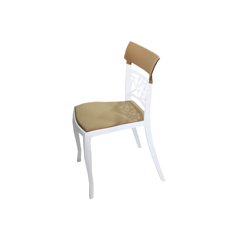 Chaise de Jardin AMIRAL "SPIKY' Rotin BRUN