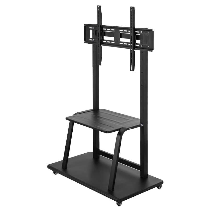 Support TV De Sol Gembird TVS-100F-01 Pour Tv 37''- 100'' Noir en Tunisie