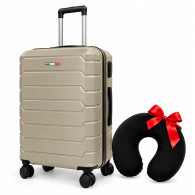 Valise Franco Grand Modèle Beige EN Tunisie