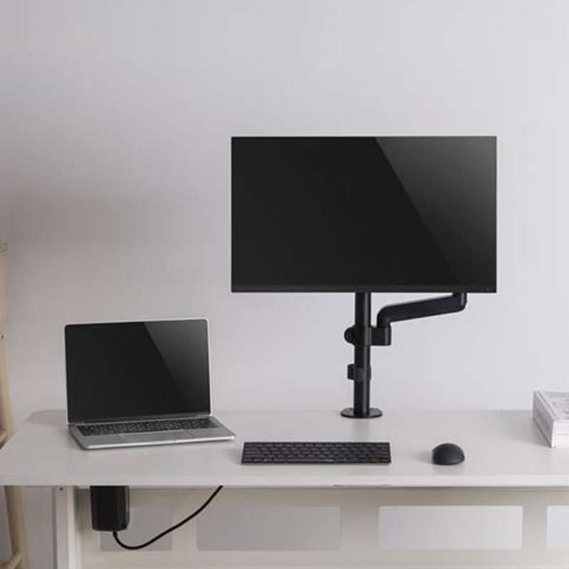 Support De Bureau Gembird MA-DA1P-01 17"-32" Noir En Tunisie