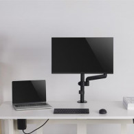 Support De Bureau Gembird MA-DA1P-01 17"-32" Noir En Tunisie