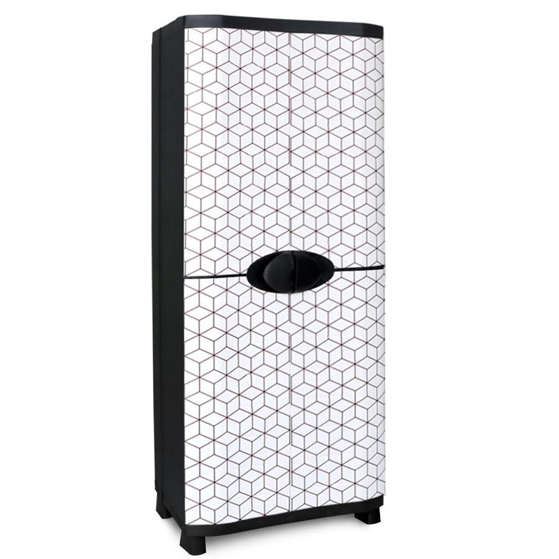 Armoire de Rangement Sotufab Texas Grand Modele Noir en Tunisie