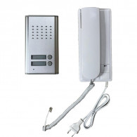 Interphone Audio Filaire Encastrable Double Voix RL-3208AA Silver En Tunisie