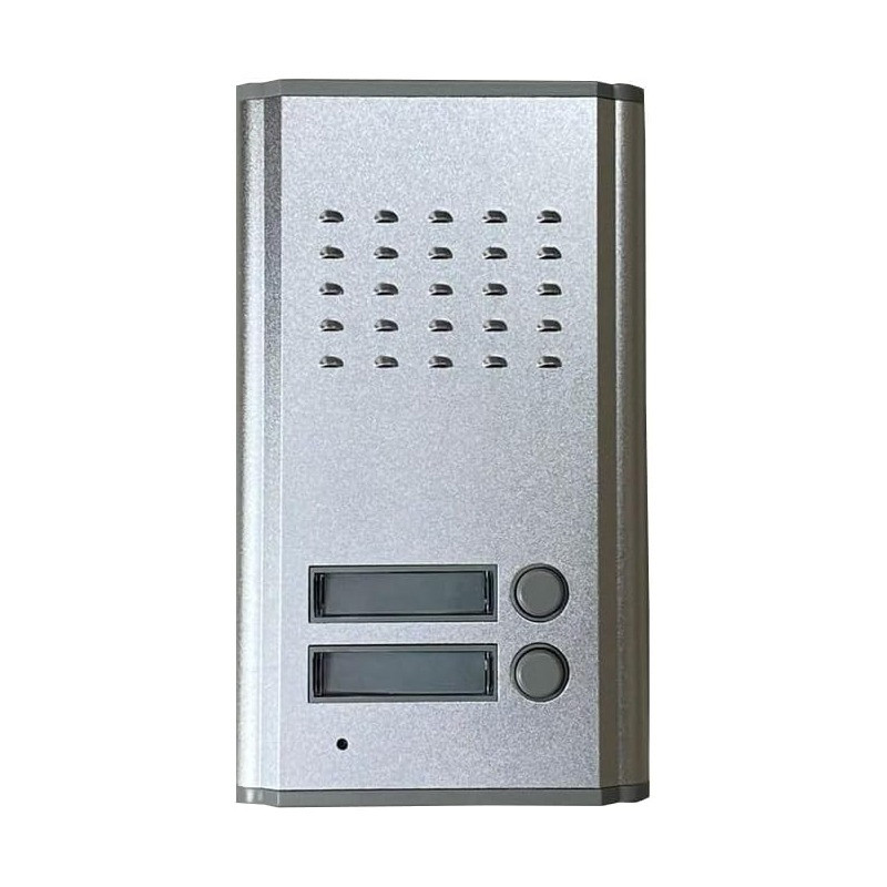 Interphone Audio Filaire Encastrable Double Voix RL-3208AA Silver En Tunisie