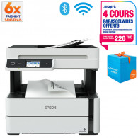 Imprimante Epson EcoTank M3180 Multifonctions Jet D'encre 4en1 Wifi (C11CG93404)