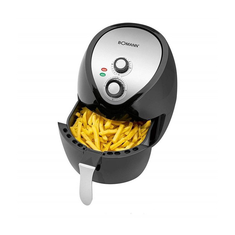 Friteuse à air chaud BOMANN 1400 Watt - 3,6 L - Noir