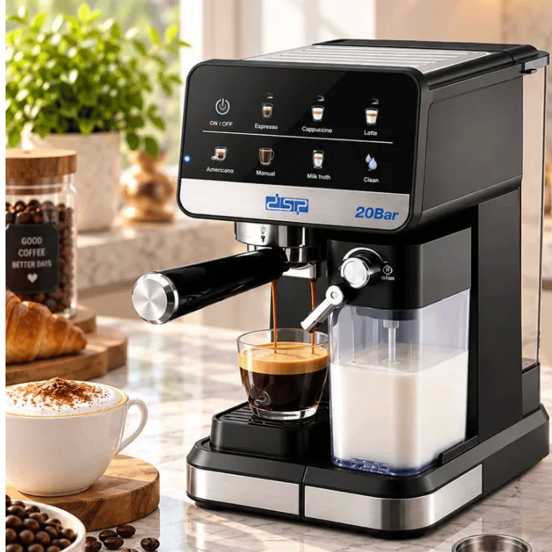 Machine à Café Expresso DSP KA3161 1.5L 1350 W Noir en Tunisie