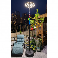 Lampe Solaire Led Bmgie SGDL1195 Pour Jardin Noir en Tunisie