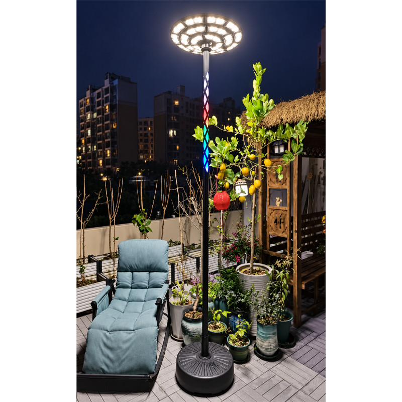 Lampe Solaire Led Bmgie SGDL1068 Pour Jardin Noir en Tunisie
