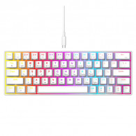Clavier Gamer Mécanique T-WOLF T30 Blanc en Tunisie
