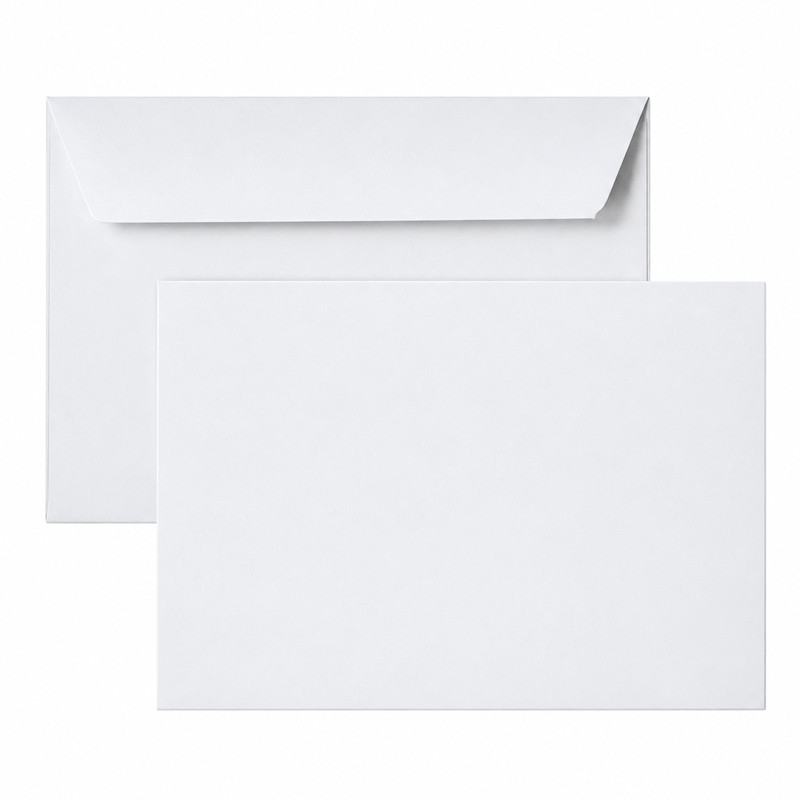 Paquet De 500 Enveloppes La Couronne 12.5x17.6Cm 80G Blanc En Tunisie