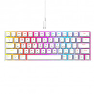 Clavier Gamer Mécanique T-WOLF T60 Blanc en Tunisie