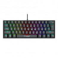Clavier Gamer Mécanique T-WOLF T61 Noir EN Tunisie