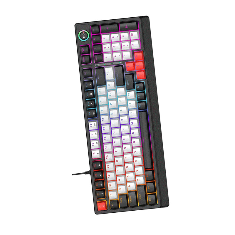 Clavier Gamer Mécanique T-WOLF T50 Noir en Tunisie