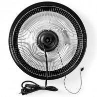 Chauffage Électrique De Terrasse Nedis HTPA15EBK 1500W Noir en Tunisie