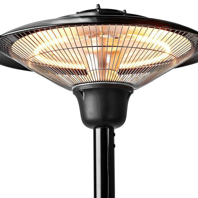 Chauffage Électrique De Terrasse Nedis HTPA15EBK 1500W Noir en Tunisie