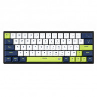 Clavier Gamer Mécanique Fantech ATOM63 MK874V2 Blanc