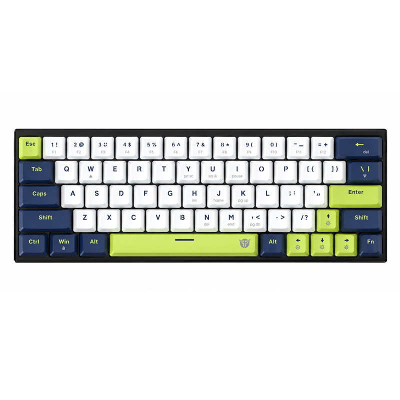 Clavier Gamer Mécanique Fantech ATOM63 MK874V2 Blanc en Tunisie