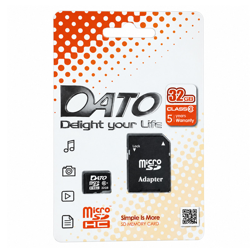 Carte Mémoire Dato C10U1 32Go Avec Adaptateur En Tunisie