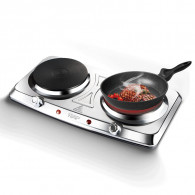 Plaque de Cuisson Électrique Raf R-8205 2000W Silver en Tunisie