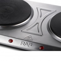 Plaque de Cuisson Électrique Raf R-8205 2000W Silver en Tunisie